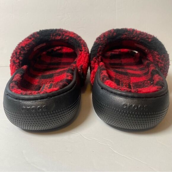 Crocs Classic Buffalo Checkered Slides Size Men's 11 - Picture 7 of 7